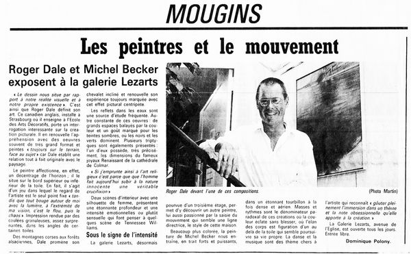 Les peintres et le mouvement