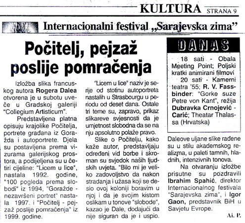 Pocitelj, pejzaz poslije pomracenja